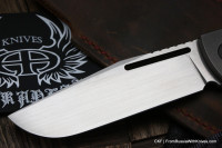 Seraphim Korsar custom knife (M390, Ti, CF)