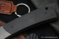 Seraphim Korsar custom knife (M390, Ti, CF)