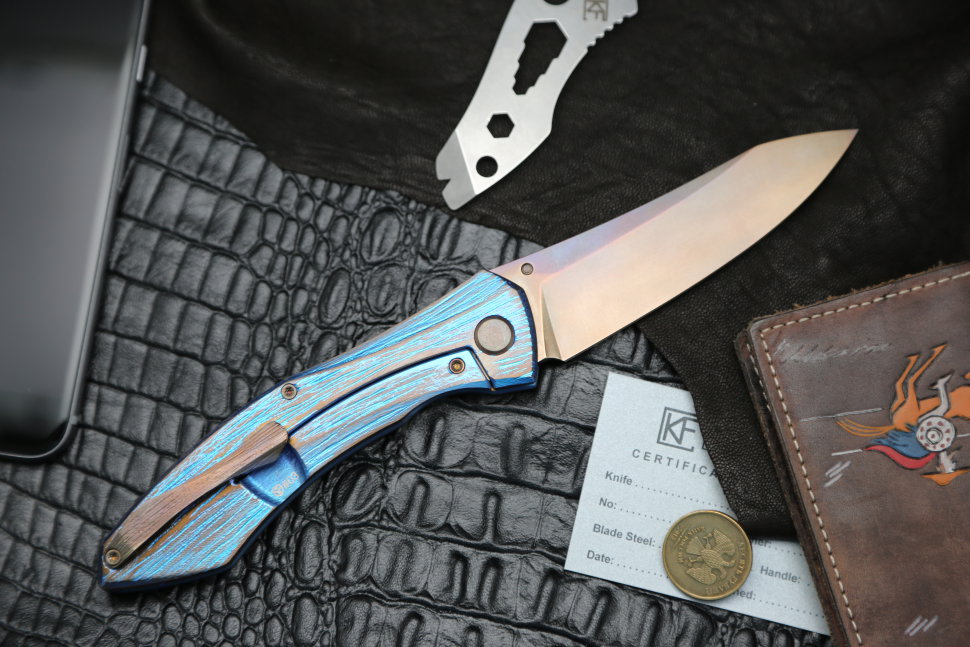 Garza Knife #3 (Anton Malyshev design, Stas Bondarenko customization)