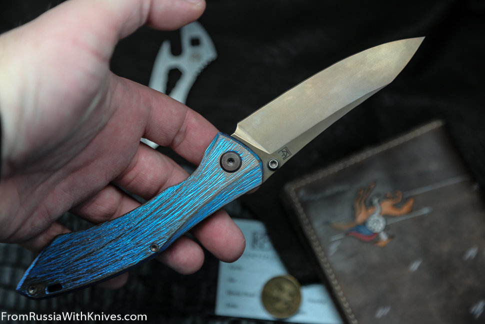 Garza Knife #3 (Anton Malyshev design, Stas Bondarenko customization)