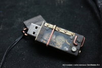 Custom Steampunk USB flash-drive 16Gb