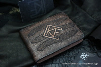Custom Leather Wallet CKF 3KN+VKG