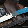 Seraphim Korsar Bl custom knife (M390, Ti, CF)