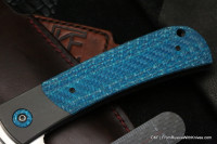 Seraphim Korsar Bl custom knife (M390, Ti, CF)