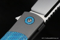 Seraphim Korsar Bl custom knife (M390, Ti, CF)