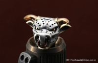 Brass Bead  Big Powerful Bull (3 metal parts) 