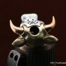 Brass Bead  Big Powerful Bull (3 metal parts) 