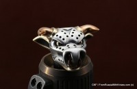 Brass Bead  Big Powerful Bull (3 metal parts) 