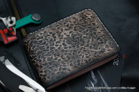 Custom Leather Wallet CKF DVKNG
