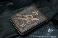 Custom Leather Wallet CKF SM+MSK
