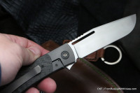 Seraphim Korsar Ord custom knife (M390, Ti, CF)