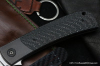 Seraphim Korsar Ord custom knife (M390, Ti, CF)