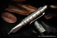 CKF Tool Pen BULAVVA GREY (Konygin design, Ti barrel, 6-8-10 Wiha torx, Lamy M22 ballpoint pen)