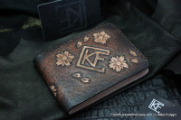 Custom Leather Wallet CKF ZT+MRD