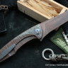 Customized Tegral knife -Copper Waves-