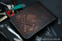 Custom Leather Wallet CKF DVKNG2