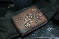 Custom Leather Wallet CKF BB+ZT
