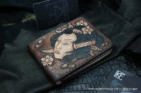 Custom Leather Wallet CKF BB+ZT