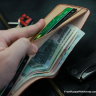 Custom Leather Wallet CKF BB+ZT