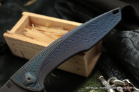 Customized Tegral knife -Ratamahata Blue-