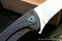 Customized Tegral knife -Ratamahata Blue-