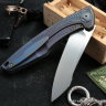 Customized Tegral knife -Ratamahata Blue-
