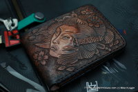 Custom Leather Wallet CKF GSHPZDZ