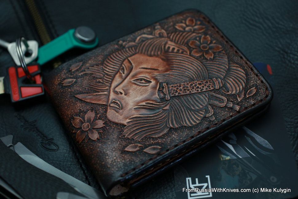 Custom Leather Wallet CKF GSHPZDZ