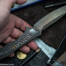 Rabbit Knife customized #12 (Alexey Konygin design, s35vn, titanium, bearings)