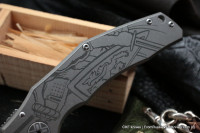Customized Morrf Knife -KNIGHT BW-