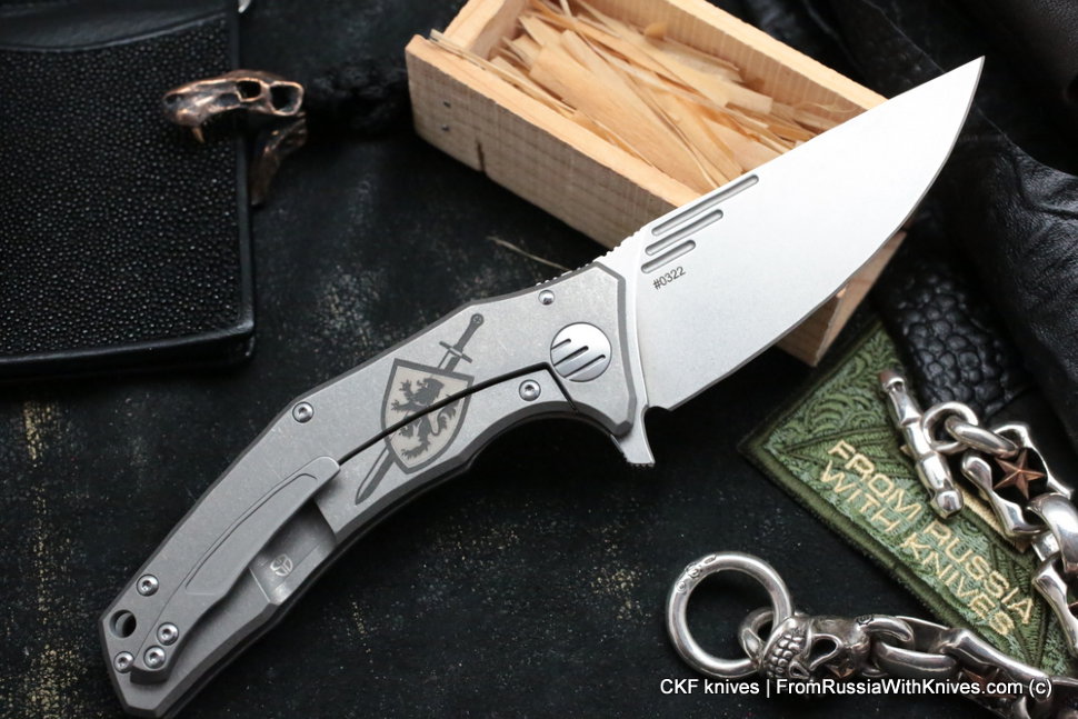 Customized Morrf Knife -KNIGHT BW-