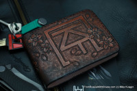 Custom Leather Wallet CKF SMRPZDZ