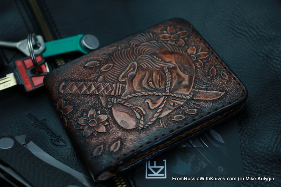 Custom Leather Wallet CKF SMRPZDZ