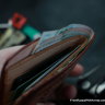 Custom Leather Wallet CKF ORN+3KN