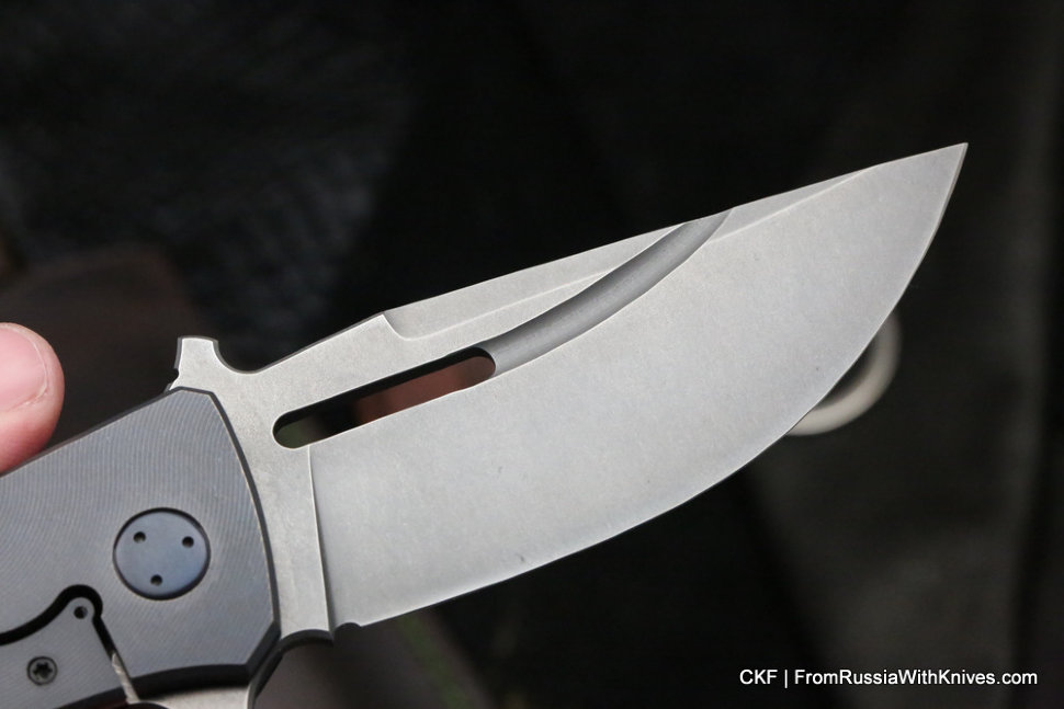 Seraphim Apach custom knife (M390, Ti)
