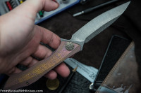 Rabbit Knife customized #13 (Alexey Konygin design, s35vn, titanium, bearings)