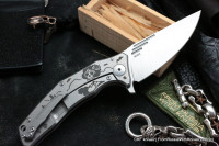 Customized Morrf Knife -DIADEMUERTOS BW-
