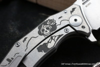 Customized Morrf Knife -DIADEMUERTOS BW-