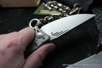 Customized Morrf Knife -DIADEMUERTOS BW-