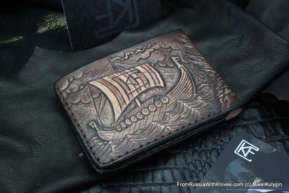 Custom Leather Wallet CKF VK+LDK