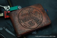 Custom Leather Wallet CKF 3TARABAKI