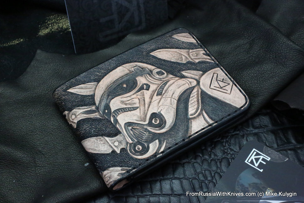 Custom Leather Wallet CKF SHT+KRB
