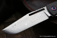 Seraphim Korsar ZlaTiTim custom knife (Zladi, Ti, timascus)