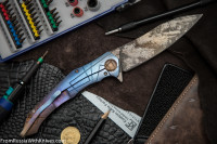 Asymmetric customized (Alexey Konygin design, S90V, titanium, CF)