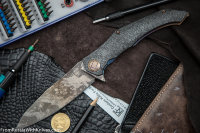 Asymmetric customized (Alexey Konygin design, S90V, titanium, CF)