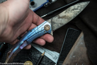 Asymmetric customized (Alexey Konygin design, S90V, titanium, CF)