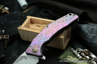 Customized Morrf Knife -MASK PURPLE-