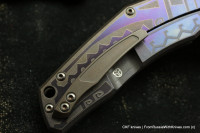 Customized Morrf Knife -MASK PURPLE-