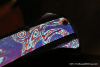 Seraphim Vect LamTim custom knife (Laminated steel, Ti, Timascus, pearl)