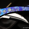 Seraphim Vect LamTim custom knife (Laminated steel, Ti, Timascus, pearl)